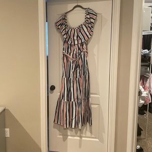 Lane bryant summer maxi dress. Size 22/24. Tie front. New with tags.